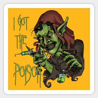 I got the poison Sticker